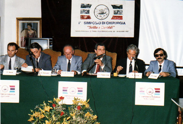 2c. 1 Simposio Di Chirurgia Scilla E Cariddi Sessione Scientifica S. Trada Villa San Giovanni 28 29.06. 1987