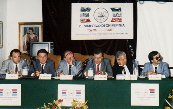 2d. 1 Simposio Di Chirurgia Scilla E Cariddi Sessione Scientifica S. Trada Villa San Giovanni 28 29.06. 1987