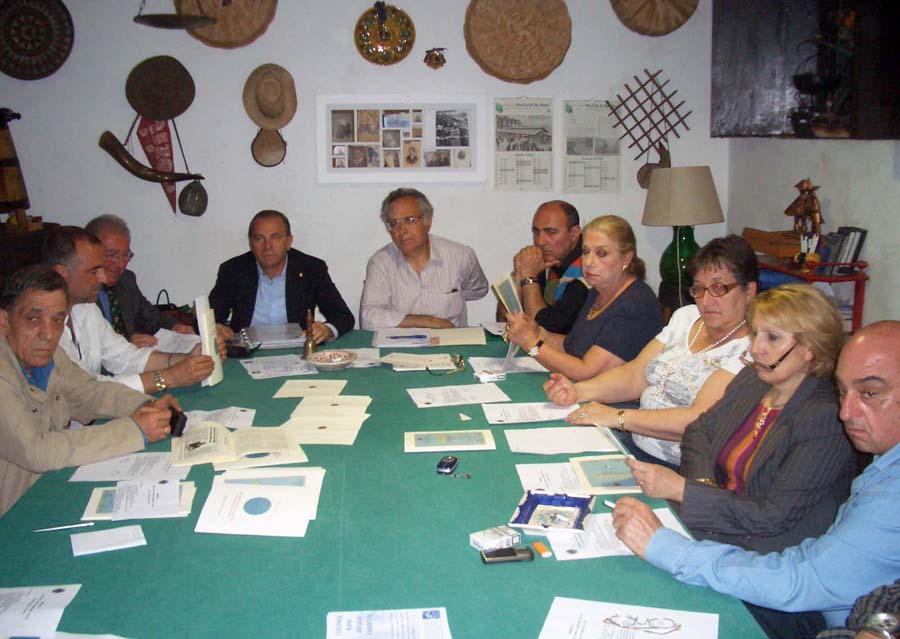 2d. Unassemblea Dei Soci Presso La Cantina Zagari Sede Storica Del Nostro Club Presidenza Naim Anno Sociale 2008 2009