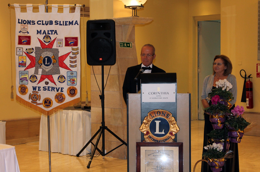 70e. Celebrazione Centenario Lc Sliema Malta Serata Charter E Cena Di Gala Malta 4.11.2017