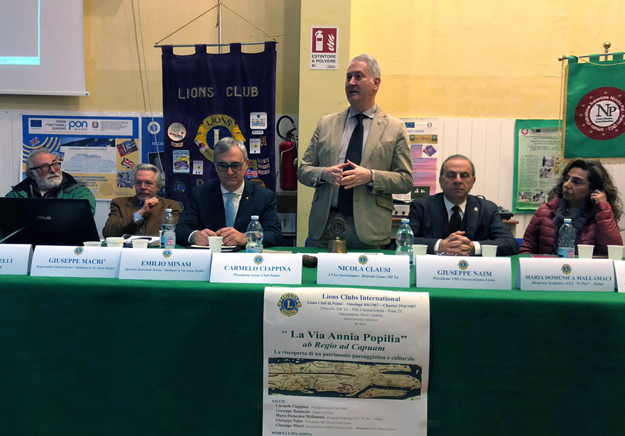 109a. Service La Via Annia Popilia Lc Palmi Intervento Del 2° Vice Governatore Nicola Clausi Palmi 26.02.2019