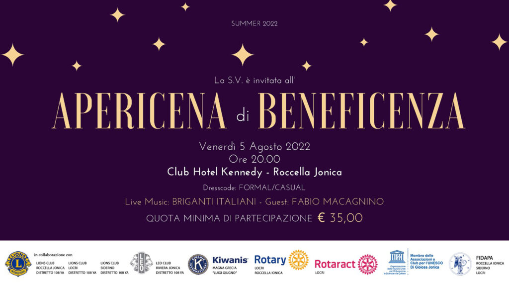 180. Apericena Di Beneficenza Roccella Jonica 5.08.2022 3